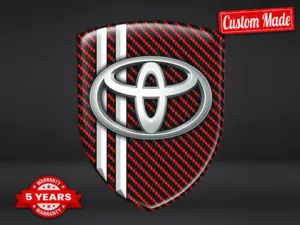 Toyota Adesivi Logo Personalizzati Robusti Limitati Universali